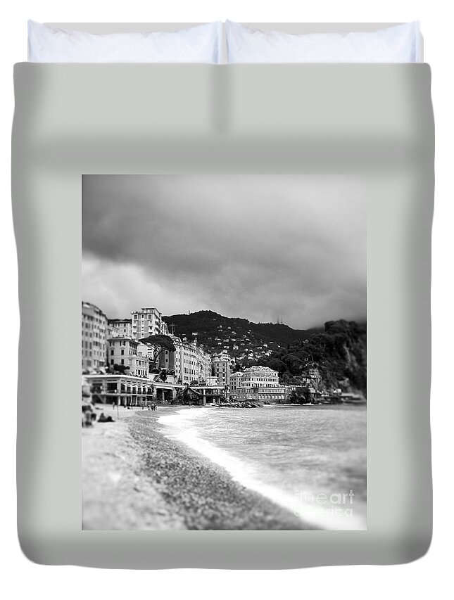 Camogli Duvet Cover featuring the photograph In a dream.... by Ivy Ho
