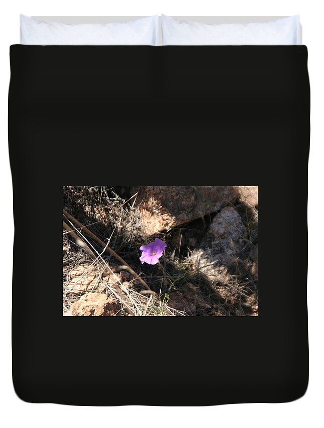 Shadow Duvet Cover featuring the photograph In The Shadow by David S Reynolds