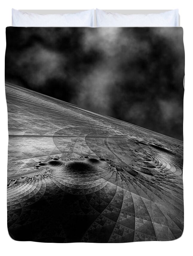 Vic Eberly Duvet Cover featuring the digital art Io by Vic Eberly