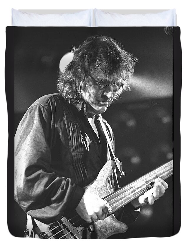 Jack Bruce Duvet Cover featuring the photograph Jack Bruce by Concert Photos