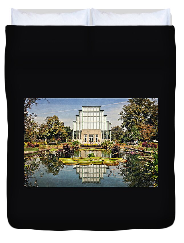 St. Louis Duvet Cover featuring the photograph Jewel Box 1 by Marty Koch