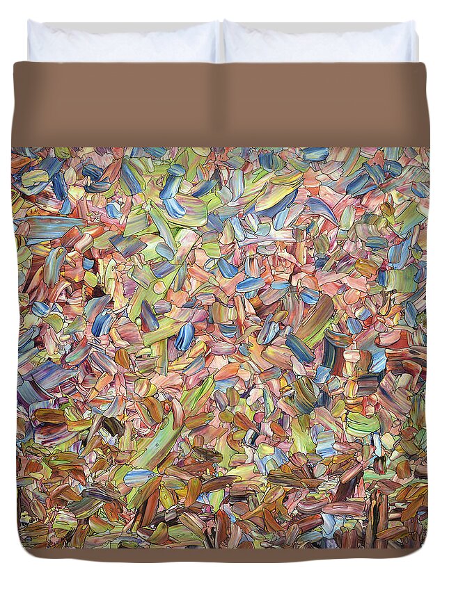 Summer Duvet Cover featuring the painting June by James W Johnson
