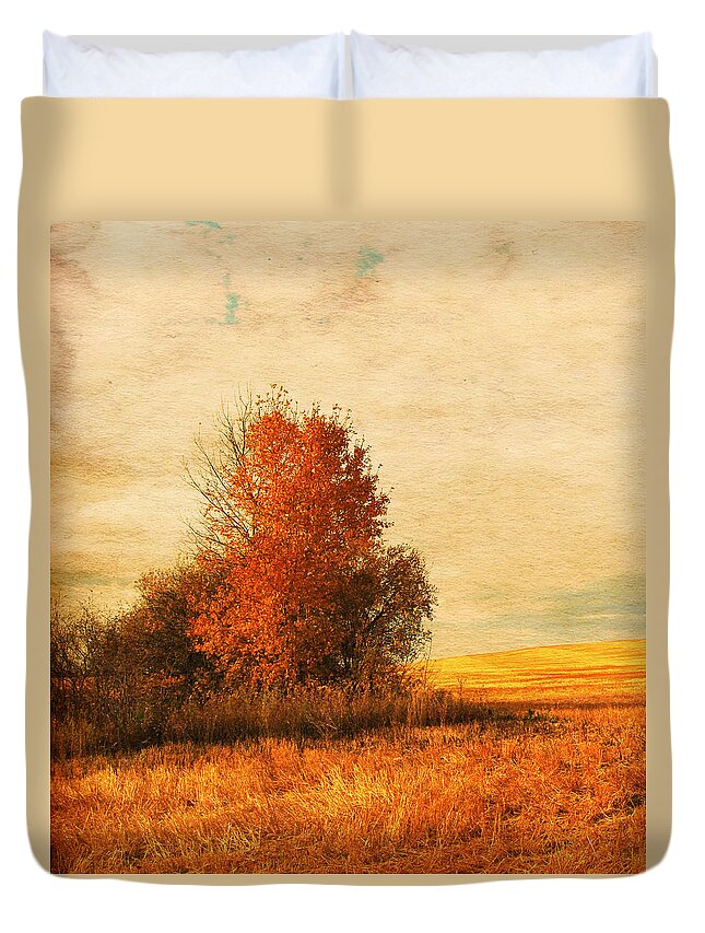 Landscapes Duvet Cover featuring the photograph Keep Listening by J C