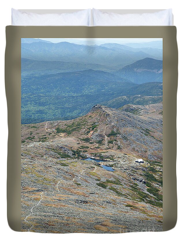 White Mountain National Forest Duvet Cover featuring the photograph Lakes of the Clouds - Mount Washington New Hampshire USA by Erin Paul Donovan
