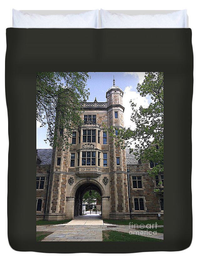 Architecture Duvet Cover featuring the photograph Lawyer's Prison by Joseph Yarbrough