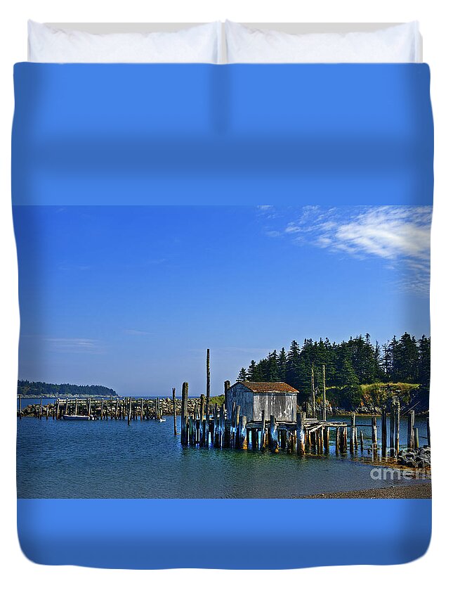 Hdr Duvet Cover featuring the photograph Lazy Summer Days... by Nina Stavlund