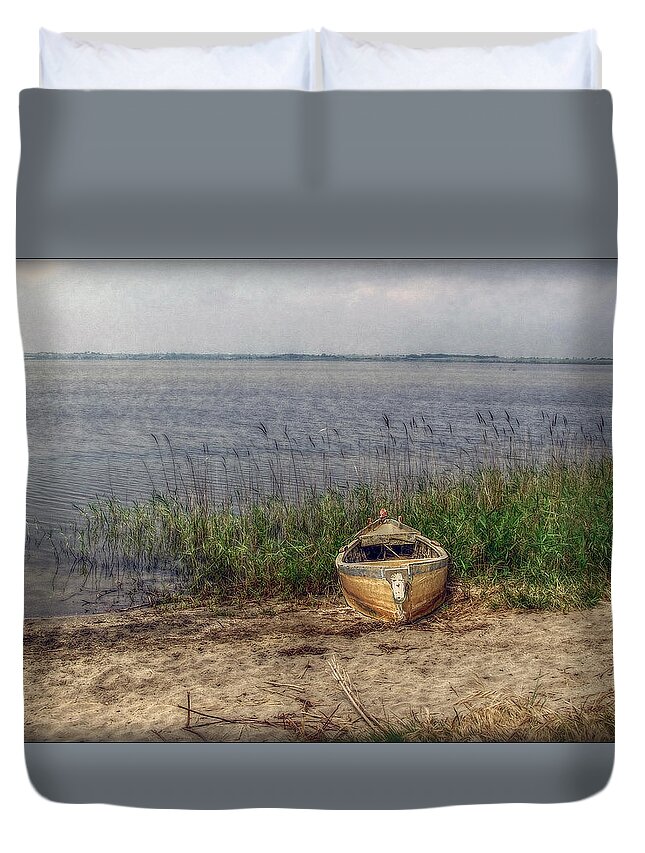 Water Duvet Cover featuring the photograph L'Etang by Hanny Heim