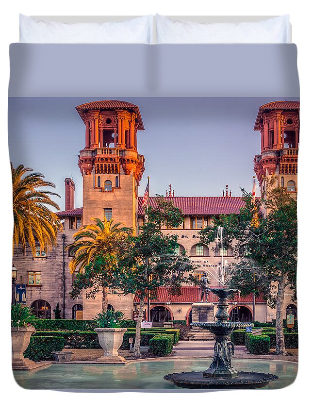 America Duvet Cover featuring the photograph Lightener Museum by Rob Sellers