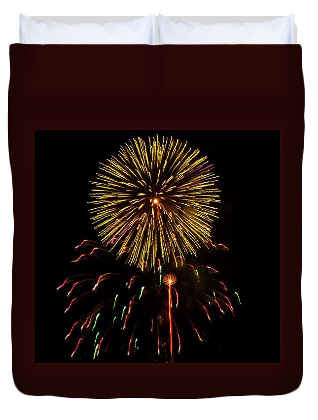 4th Of July Duvet Cover featuring the photograph Living Up to Big Brother by Caryl J Bohn