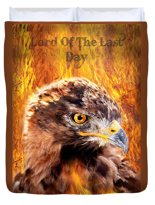 Yngve Alexandersson Duvet Cover featuring the photograph Lord Of The Last Day by Yngve Alexandersson