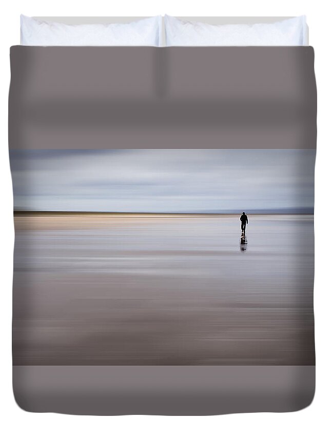 Lost Duvet Cover featuring the photograph Lost Souls 1C by Nigel R Bell