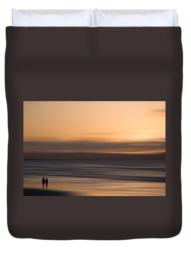 Lost Duvet Cover featuring the photograph Lost Souls 3C by Nigel R Bell