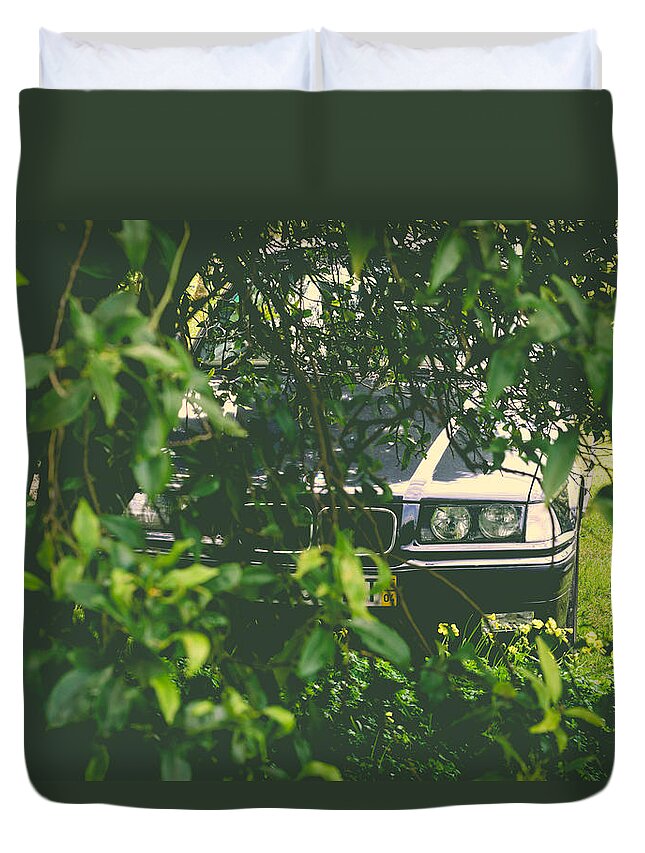 Bmw Duvet Cover featuring the photograph Lurking I by Marco Oliveira