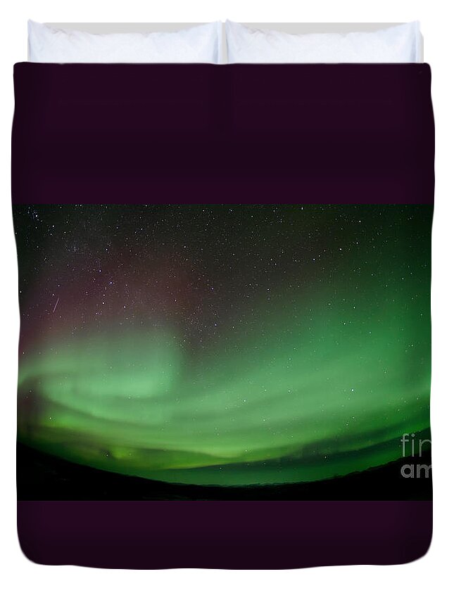 Phenomen Duvet Cover featuring the photograph Midnight Dome by Priska Wettstein
