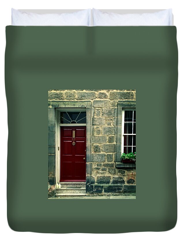 Milk Delivery Duvet Cover featuring the photograph Milk Delivery by Greg and Chrystal Mimbs