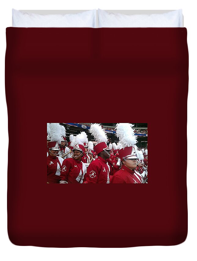 Gameday Duvet Cover featuring the photograph Million Dollar Band by Kenny Glover