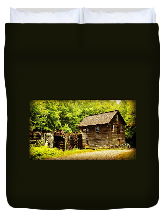 Mingus Mill Duvet Cover featuring the photograph Mingus Mill by Stephen Stookey
