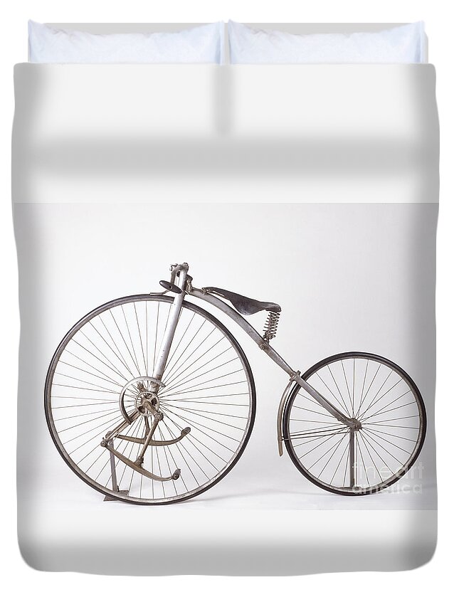 Model Of A Facile Bicycle Duvet Cover For Sale By Clive Streeter