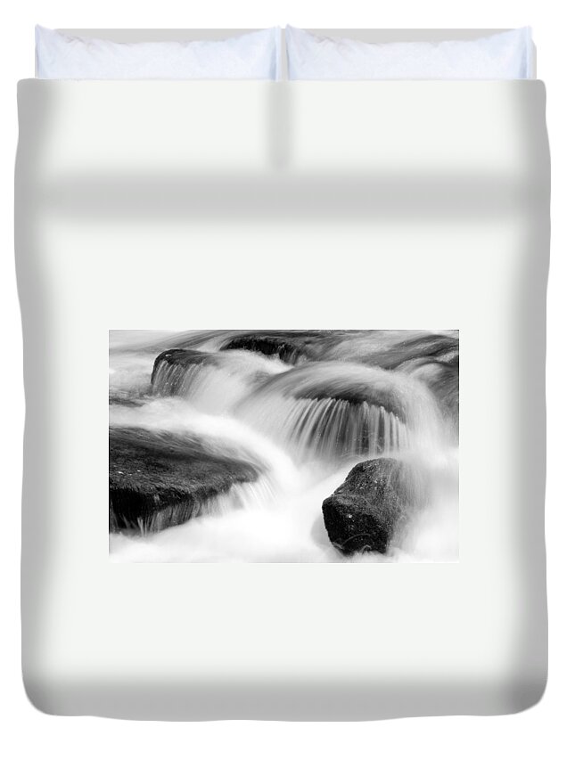 Great Smoky Mountains Duvet Cover featuring the photograph Natural Flow by Stefan Mazzola