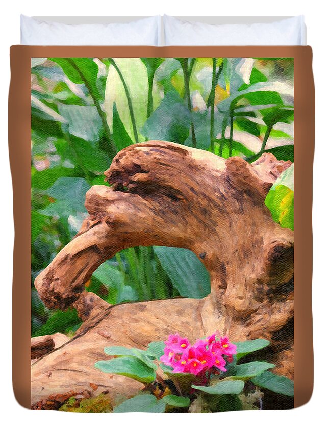 Country Duvet Cover featuring the photograph Nature Made by M Three Photos