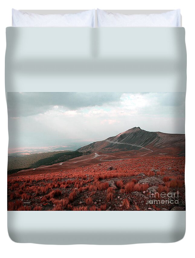 Toluca Duvet Cover featuring the photograph Nevado de Toluca Mexico II by Francisco Pulido