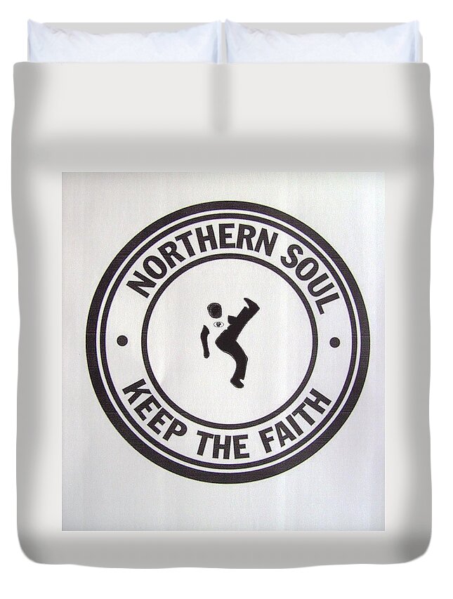 Northern Soul Dance Dancer Music Dancing Keep The Faith Ktf Duvet Cover featuring the photograph Northern Soul Dancer by Steve Kearns