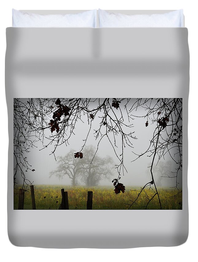 Oak Duvet Cover featuring the photograph Oak Dreams by Spencer Hughes