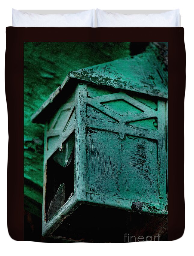 Old Lantern Art Duvet Cover featuring the photograph Old Lantern by Luv Photography