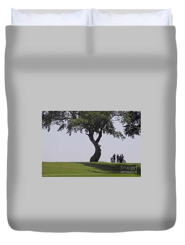 Heiko Duvet Cover featuring the photograph On the Banks of the Baltic Sea by Heiko Koehrer-Wagner