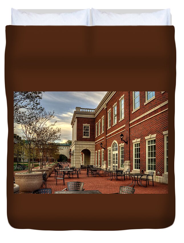Courtyard Dining Hall Duvet Covers