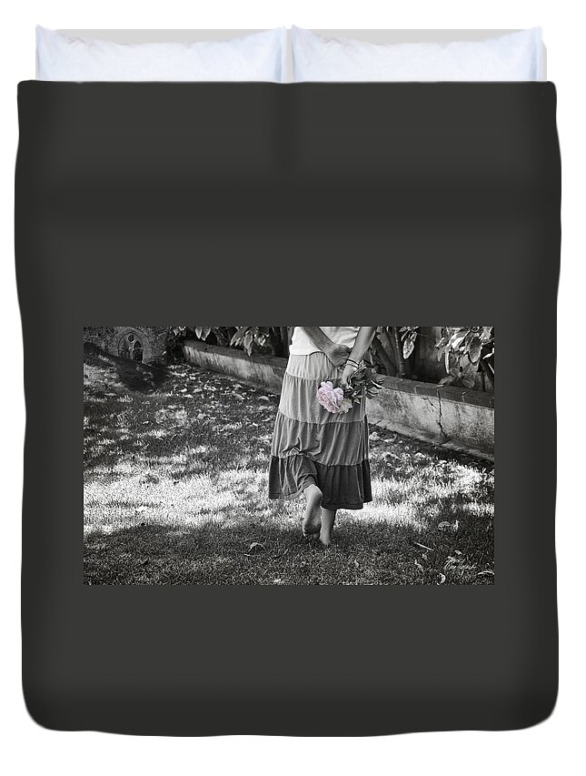 Passage Duvet Cover featuring the photograph Passage to Faeryland by Diana Haronis