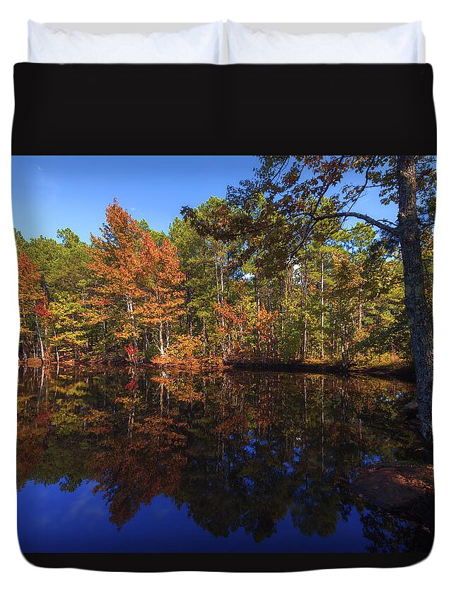 Chad Dutson Duvet Cover featuring the photograph Passing Through by Chad Dutson