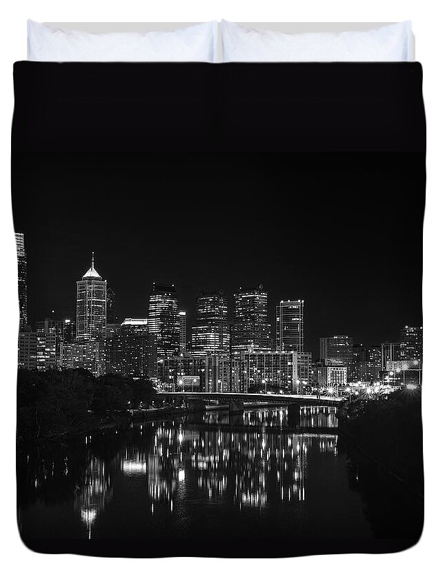 Philadelphia Duvet Cover featuring the photograph Philadelphia 3 by Rob Dietrich