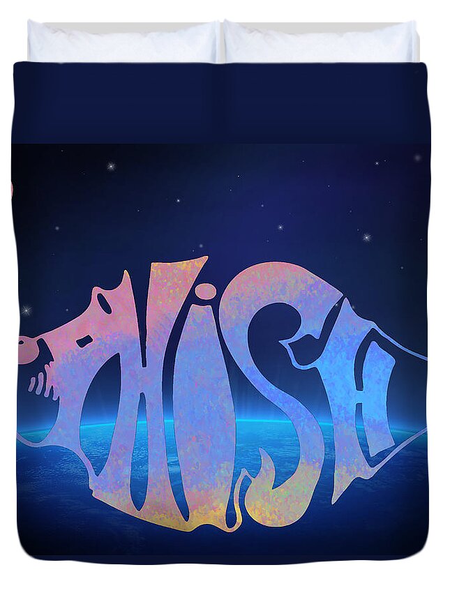 Phish Duvet Cover featuring the photograph Phish by Bill Cannon