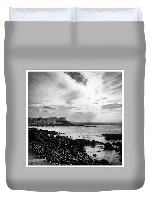 Tranquility Duvet Cover featuring the photograph Portstewart Beach, Northern Ireland by Erin Smallwood