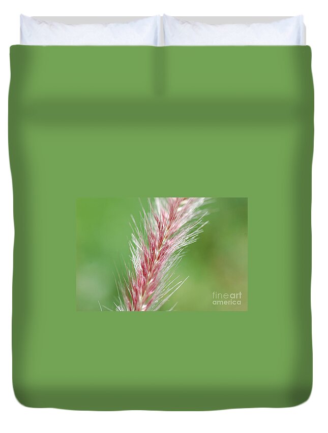 Nature Duvet Cover featuring the photograph Pretty in Pink by Bianca Nadeau