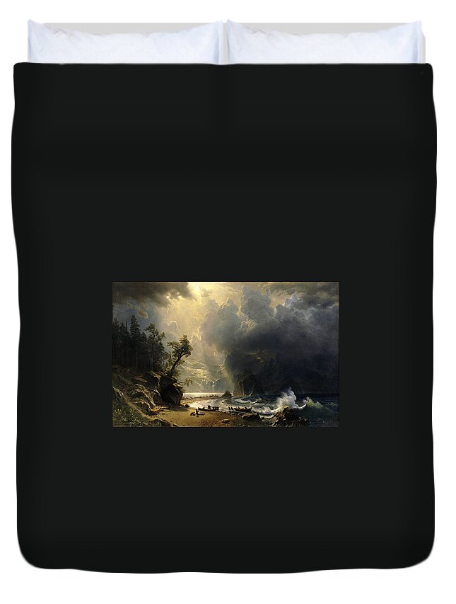 Puget Sound On The Pacific Coast Duvet Cover For Sale By Albert