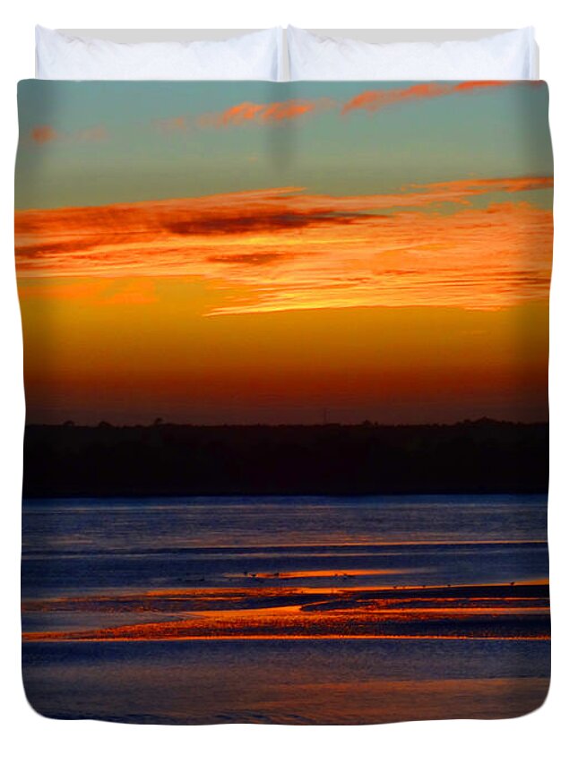 Photography Duvet Cover featuring the photograph Reflections by CHAZ Daugherty