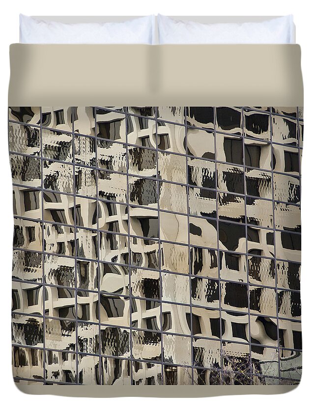 Reflections Duvet Cover featuring the photograph Reflections by Ron Roberts