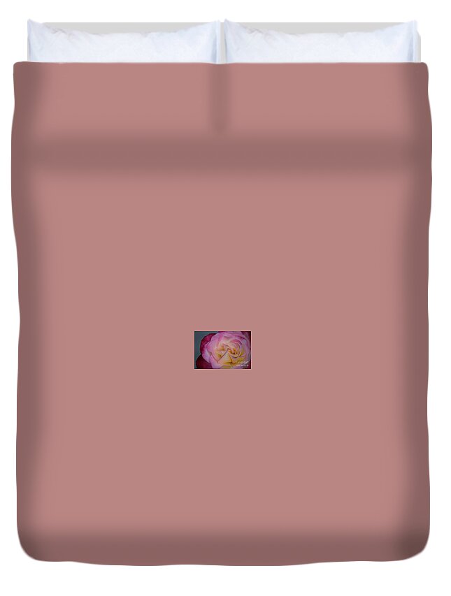 Rose Duvet Cover featuring the photograph Rose by Deena Withycombe