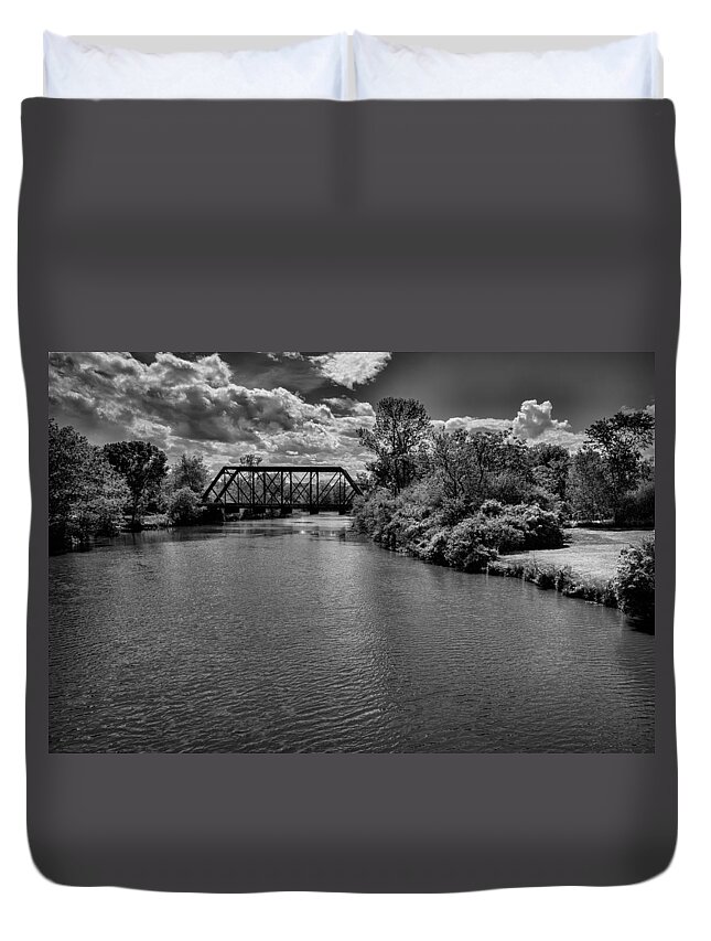 2013 Duvet Cover featuring the photograph Royal River No.2 by Mark Myhaver