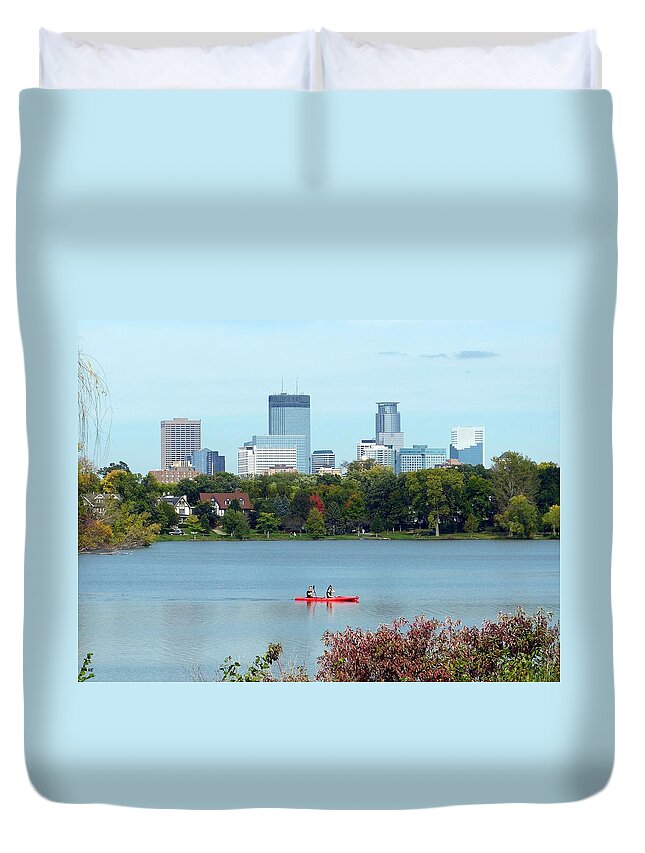 Scenic Minnesota 1 Duvet Cover featuring the photograph Scenic Minnesota 1 by Will Borden