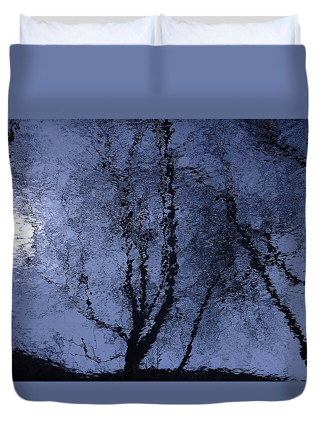 Art Duvet Cover featuring the photograph Shadows of Reality by Steven Milner
