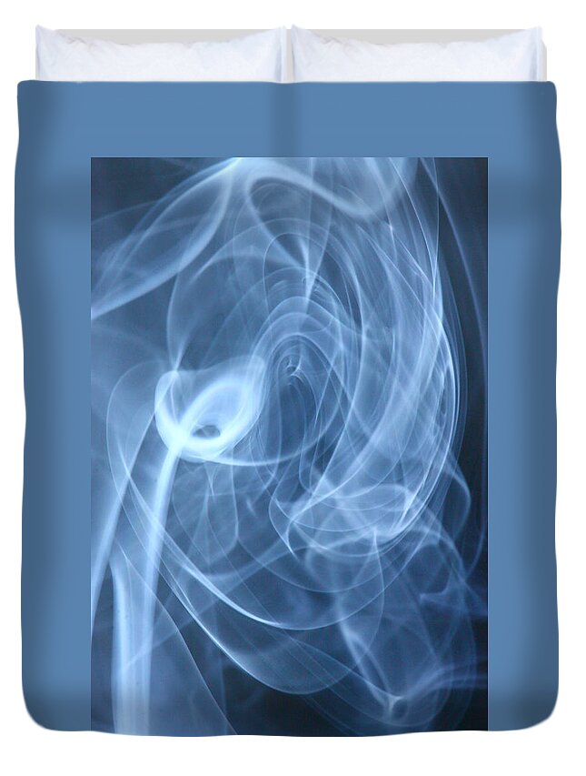 Smoke Duvet Cover featuring the photograph Smoke by Daniel Reed