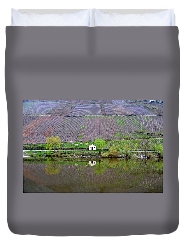 Germany Duvet Cover featuring the photograph Solitary by Richard Gehlbach