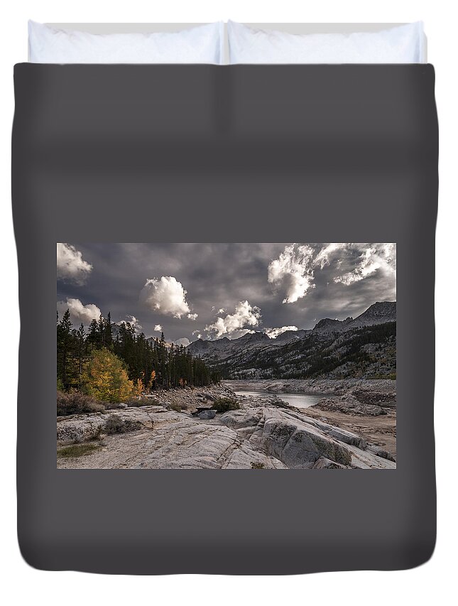 California Duvet Cover featuring the photograph South Lake by Cat Connor