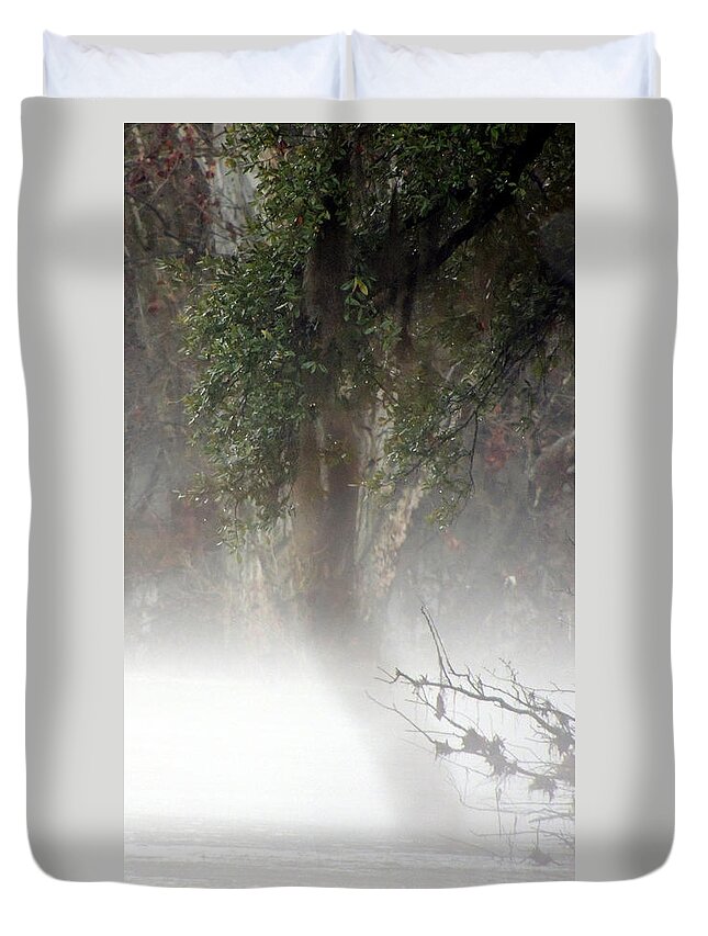 Southern Duvet Cover featuring the photograph Southern Trees have Curves by Kim Pate