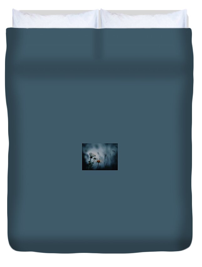 Stay With Me A While Duvet Cover featuring the photograph Stay With Me a While by Yuka Kato