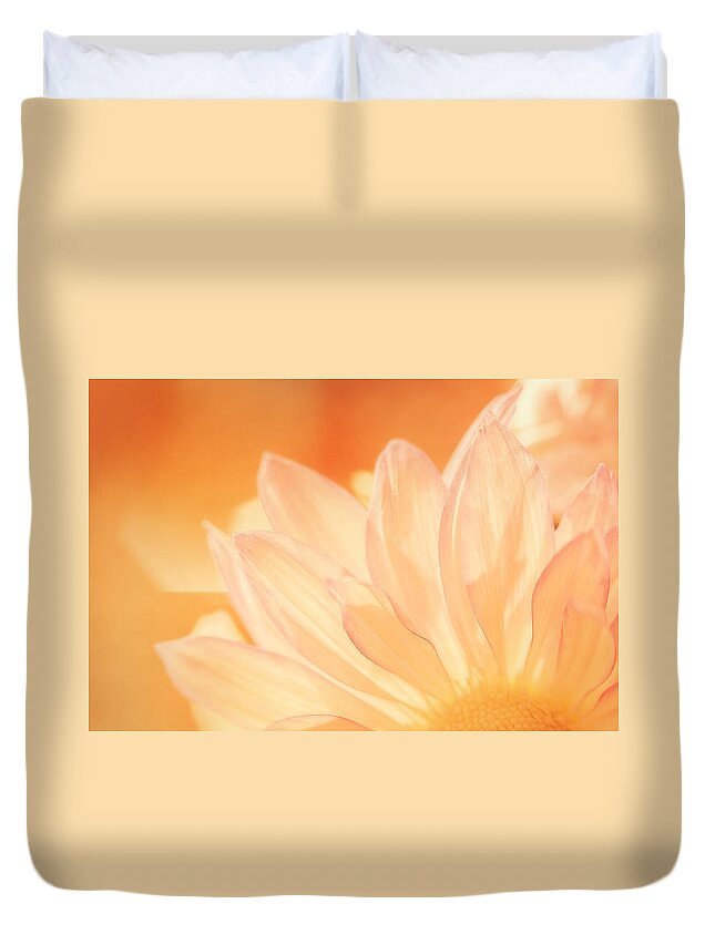 Flower Duvet Cover featuring the photograph Sunshine by Scott Norris