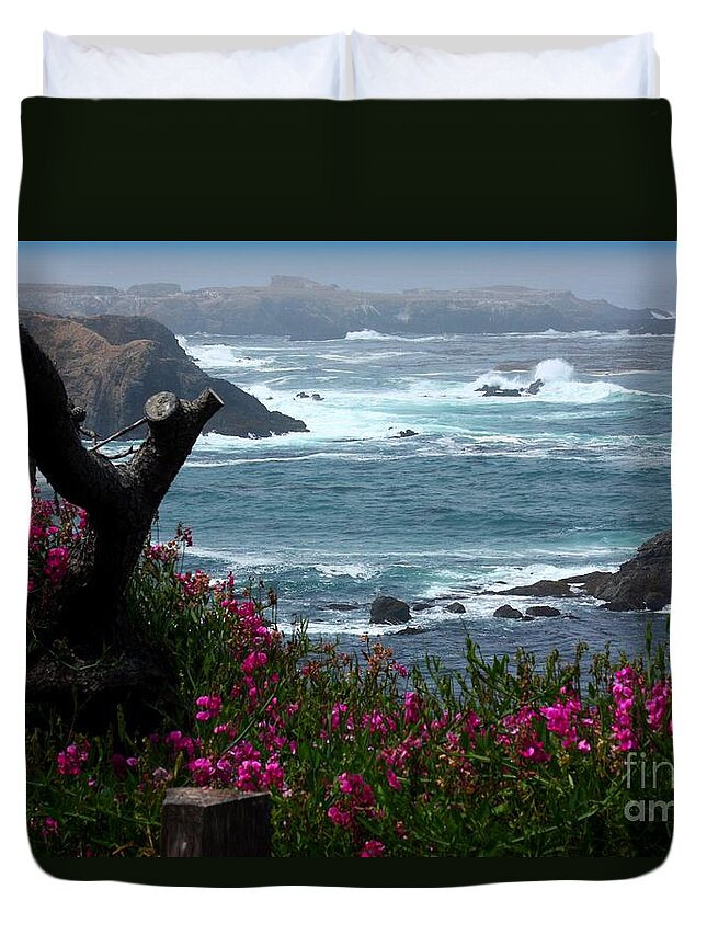 Surf And Turf Duvet Cover featuring the photograph Surf and Turf by Patrick Witz